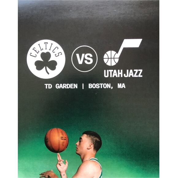 Boston Celtics v Utah Jazz 11/3/25 Lineup Roster Poster ft. Payton Pritchard - Picture 4 of 8